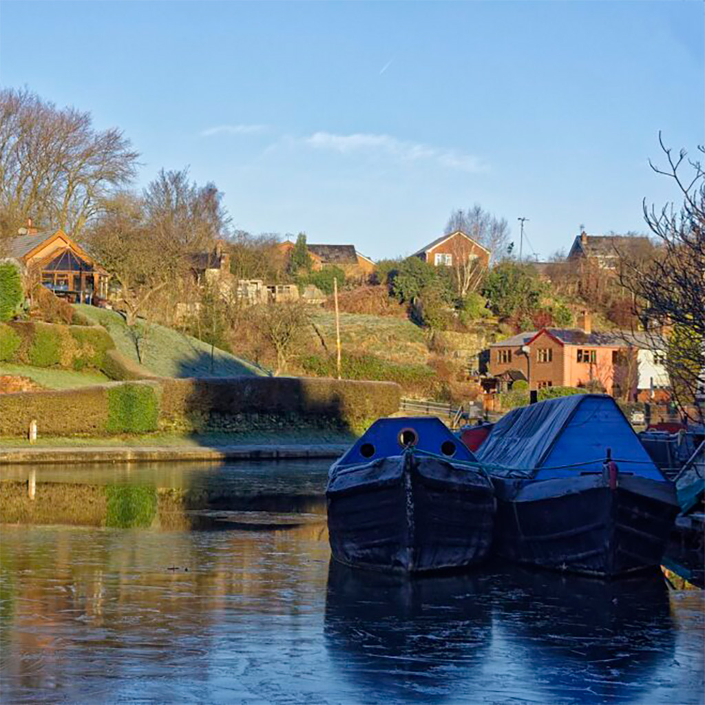 frozen canal barnton